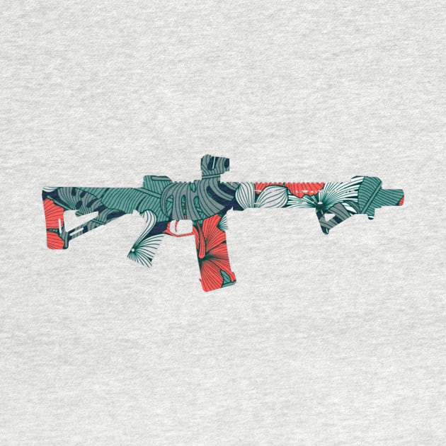 Ruby Hawaiian AR15 by ArtisanTactical